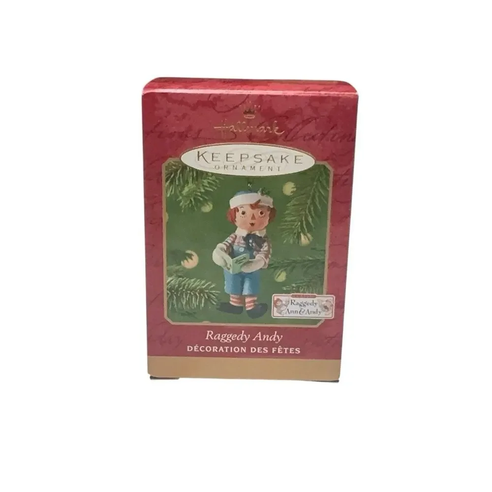 Hallmark Keepsake Christmas Ornament‎ Raggedy Andy 2001 w Box